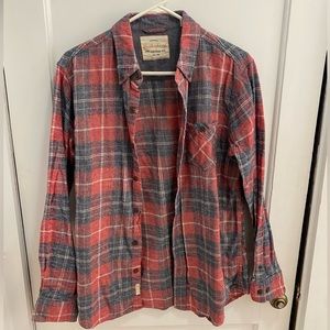 Weatherproof Vintage Men’s Medium Woven Flannel Shirt